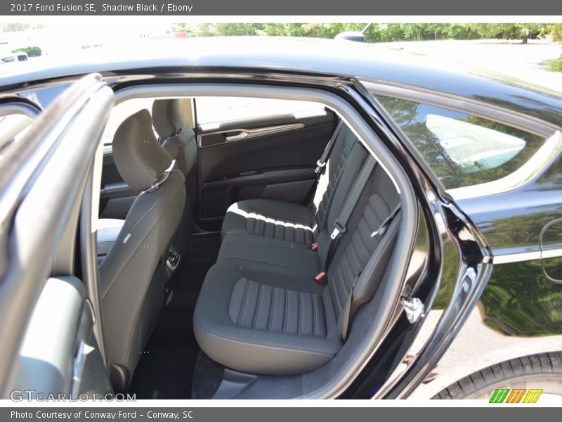 Shadow Black / Ebony 2017 Ford Fusion SE