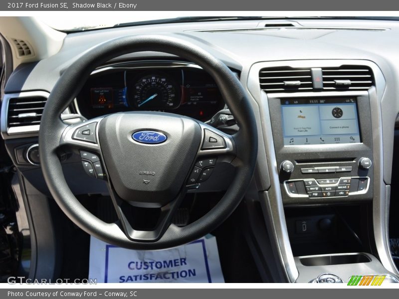 Shadow Black / Ebony 2017 Ford Fusion SE