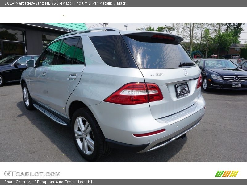 Iridium Silver Metallic / Black 2014 Mercedes-Benz ML 350 4Matic