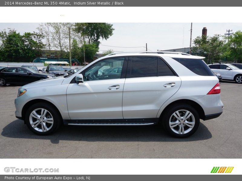 Iridium Silver Metallic / Black 2014 Mercedes-Benz ML 350 4Matic