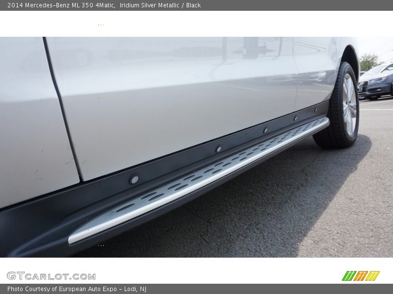 Iridium Silver Metallic / Black 2014 Mercedes-Benz ML 350 4Matic