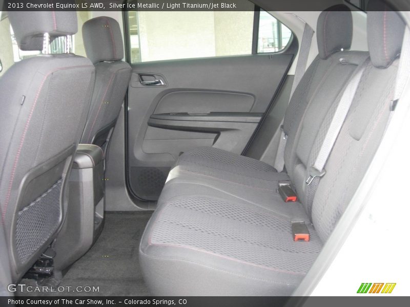 Silver Ice Metallic / Light Titanium/Jet Black 2013 Chevrolet Equinox LS AWD