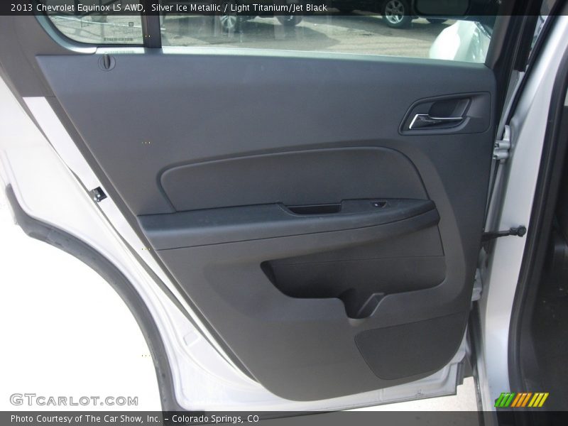 Silver Ice Metallic / Light Titanium/Jet Black 2013 Chevrolet Equinox LS AWD