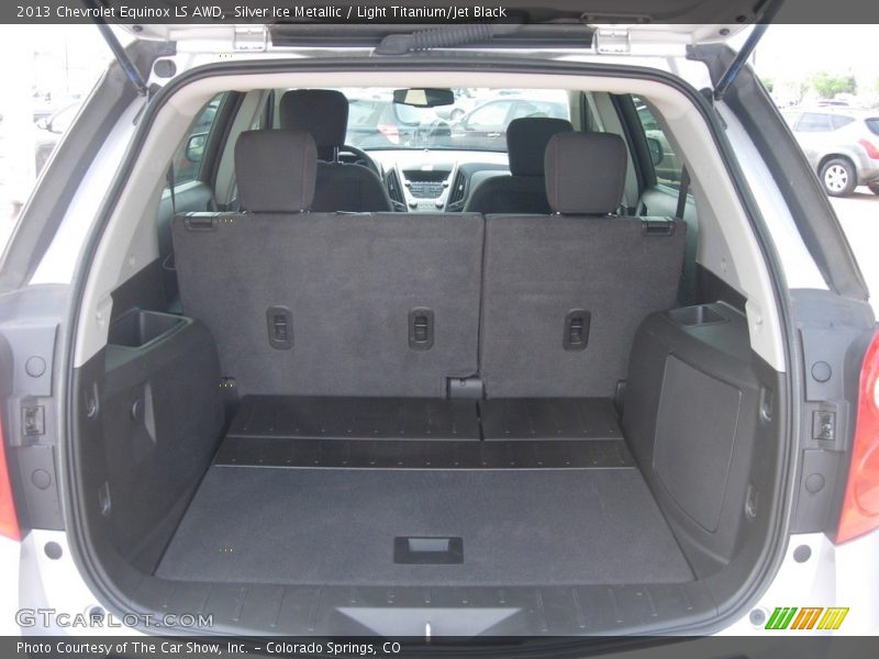 Silver Ice Metallic / Light Titanium/Jet Black 2013 Chevrolet Equinox LS AWD