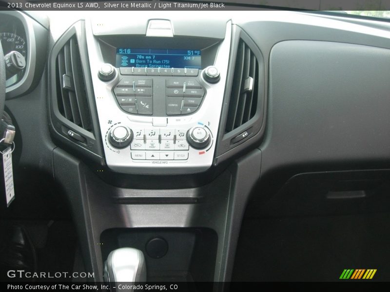Silver Ice Metallic / Light Titanium/Jet Black 2013 Chevrolet Equinox LS AWD