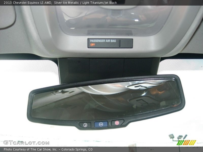 Silver Ice Metallic / Light Titanium/Jet Black 2013 Chevrolet Equinox LS AWD