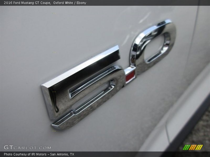 Oxford White / Ebony 2016 Ford Mustang GT Coupe