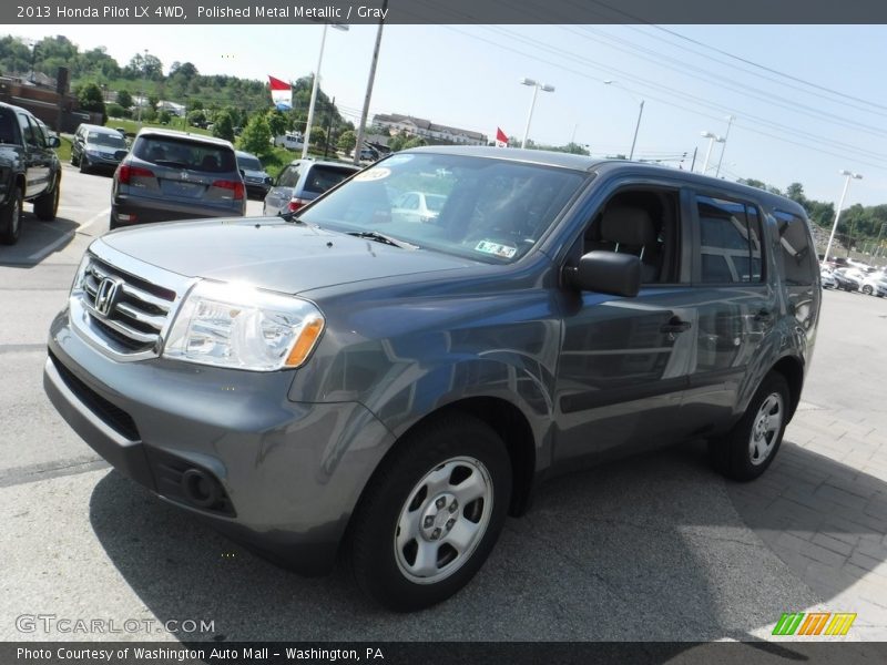 Polished Metal Metallic / Gray 2013 Honda Pilot LX 4WD