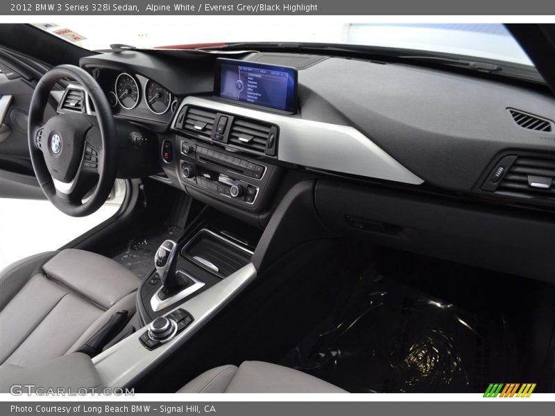 Alpine White / Everest Grey/Black Highlight 2012 BMW 3 Series 328i Sedan