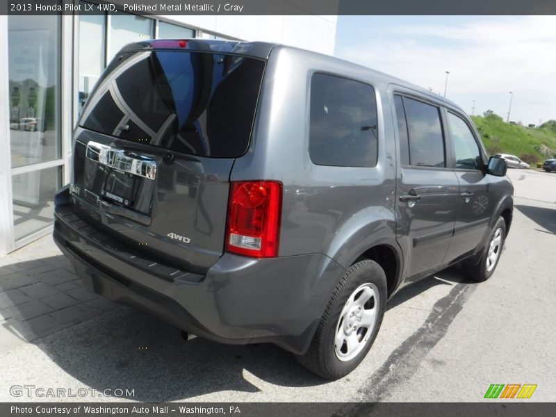 Polished Metal Metallic / Gray 2013 Honda Pilot LX 4WD