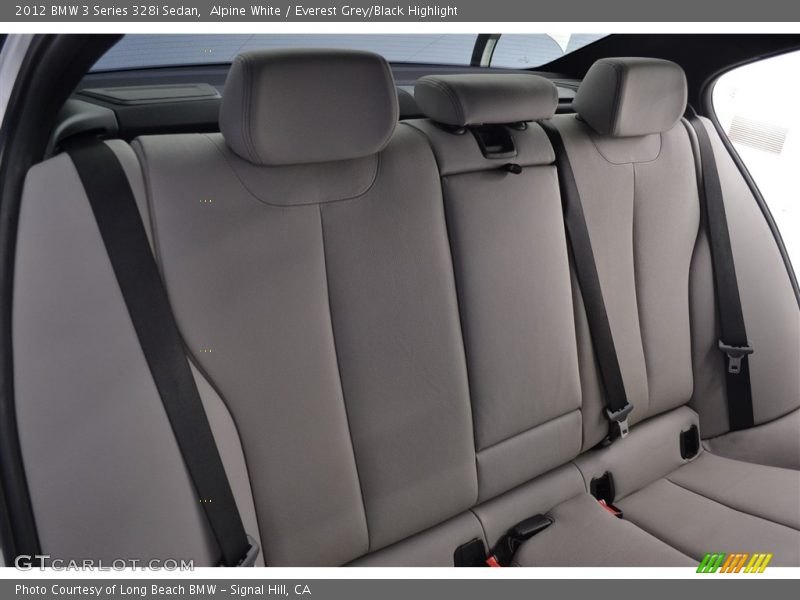 Alpine White / Everest Grey/Black Highlight 2012 BMW 3 Series 328i Sedan