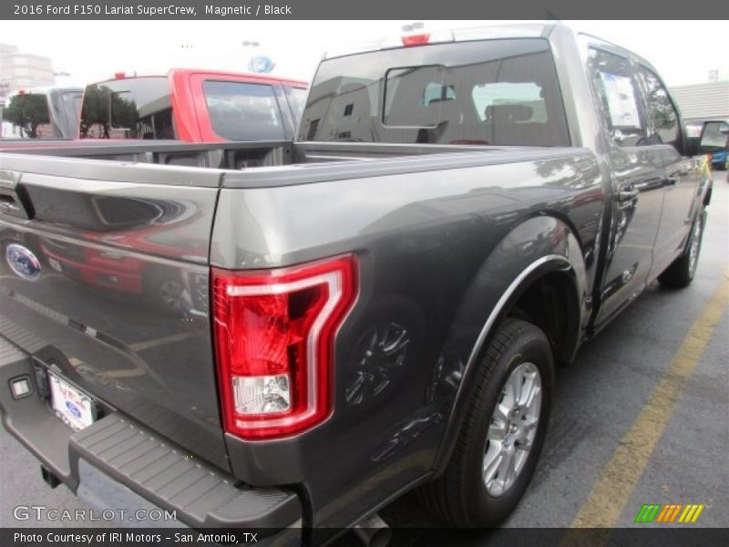 Magnetic / Black 2016 Ford F150 Lariat SuperCrew