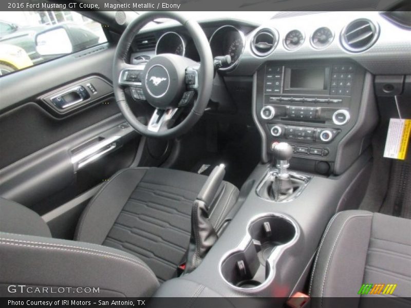 Magnetic Metallic / Ebony 2016 Ford Mustang GT Coupe
