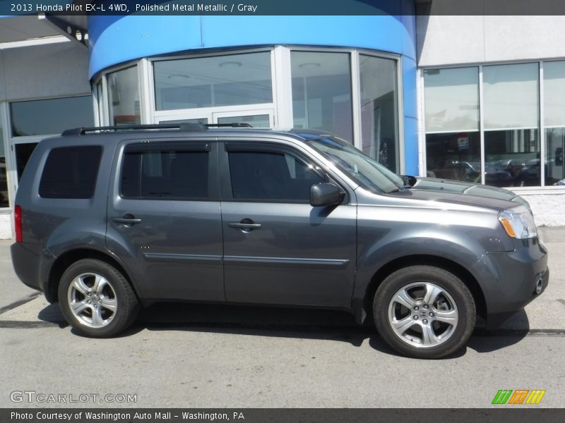 Polished Metal Metallic / Gray 2013 Honda Pilot EX-L 4WD