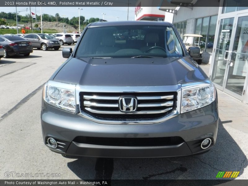 Polished Metal Metallic / Gray 2013 Honda Pilot EX-L 4WD