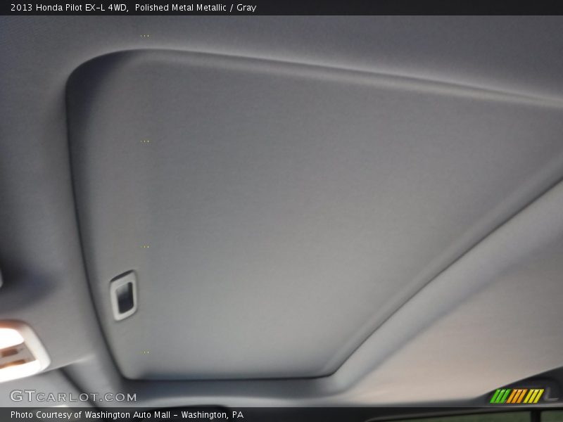 Polished Metal Metallic / Gray 2013 Honda Pilot EX-L 4WD