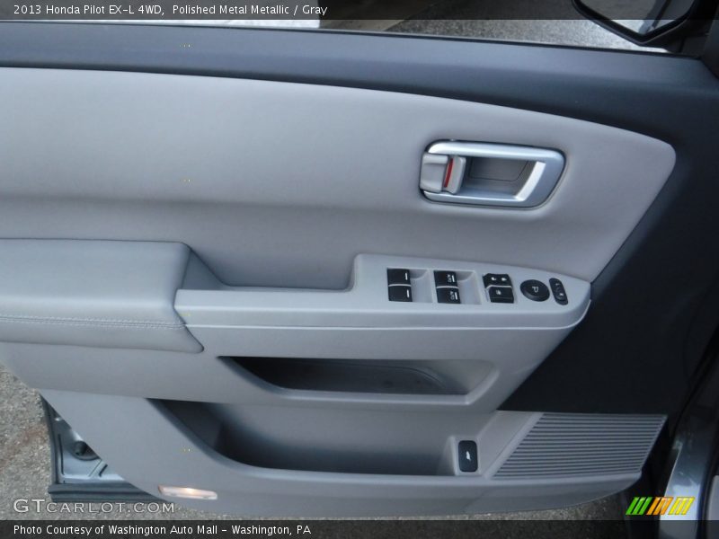 Polished Metal Metallic / Gray 2013 Honda Pilot EX-L 4WD