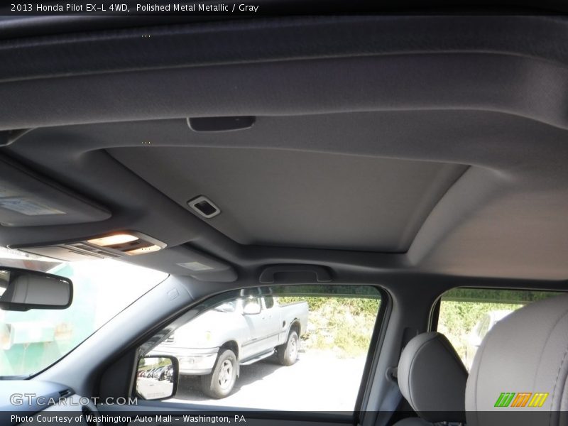Polished Metal Metallic / Gray 2013 Honda Pilot EX-L 4WD
