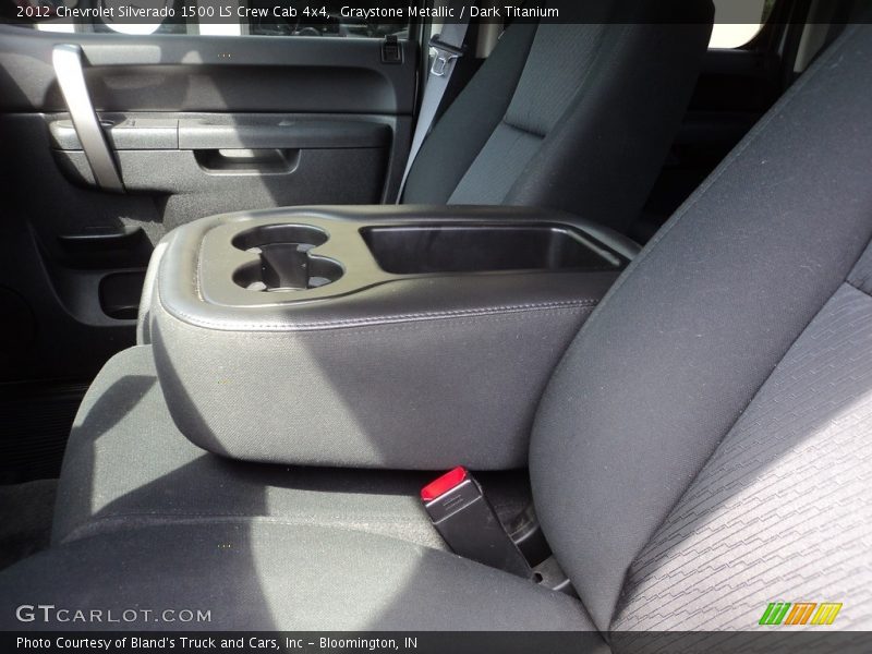 Graystone Metallic / Dark Titanium 2012 Chevrolet Silverado 1500 LS Crew Cab 4x4