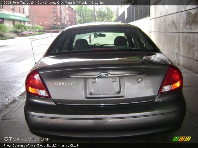 Dark Shadow Grey Metallic / Medium Graphite 2003 Ford Taurus LX
