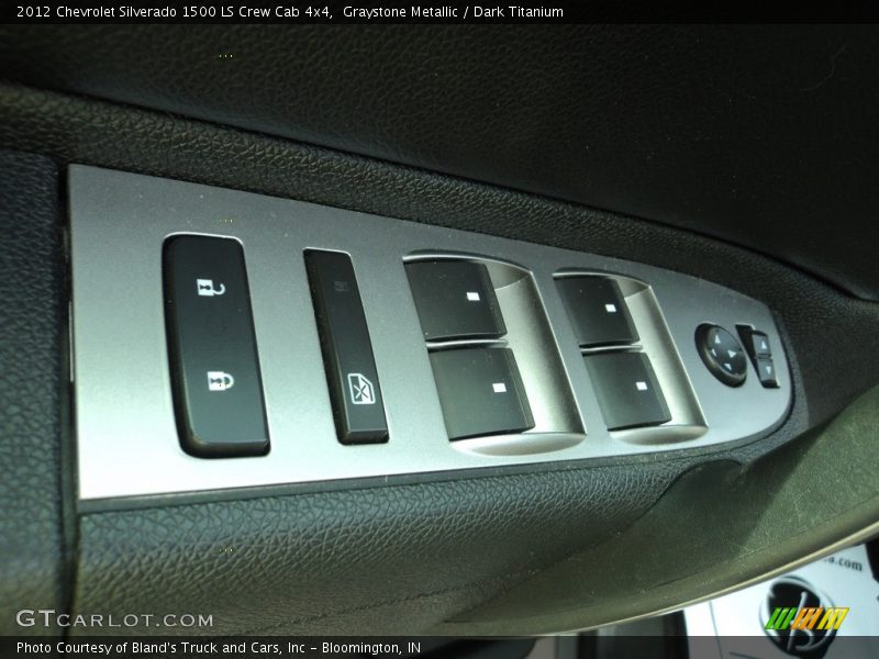 Graystone Metallic / Dark Titanium 2012 Chevrolet Silverado 1500 LS Crew Cab 4x4
