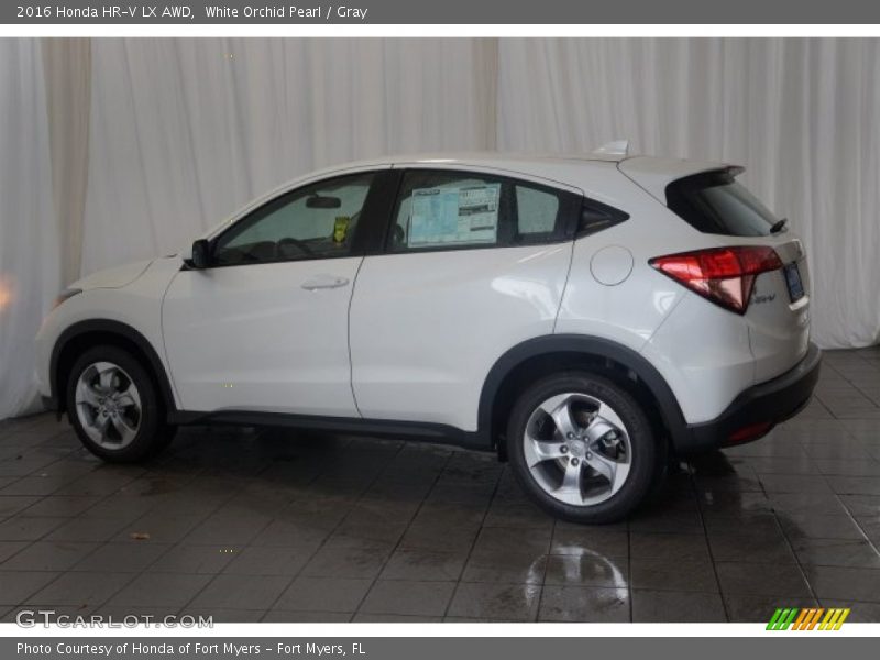 White Orchid Pearl / Gray 2016 Honda HR-V LX AWD