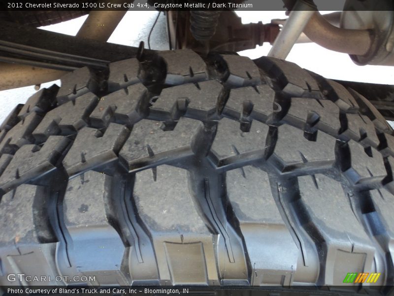 Graystone Metallic / Dark Titanium 2012 Chevrolet Silverado 1500 LS Crew Cab 4x4