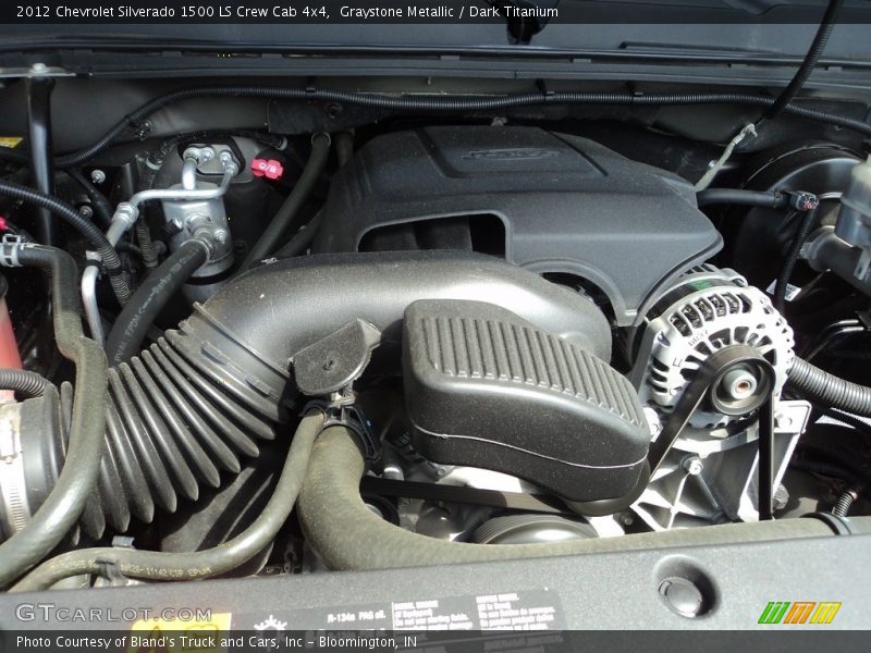 Graystone Metallic / Dark Titanium 2012 Chevrolet Silverado 1500 LS Crew Cab 4x4