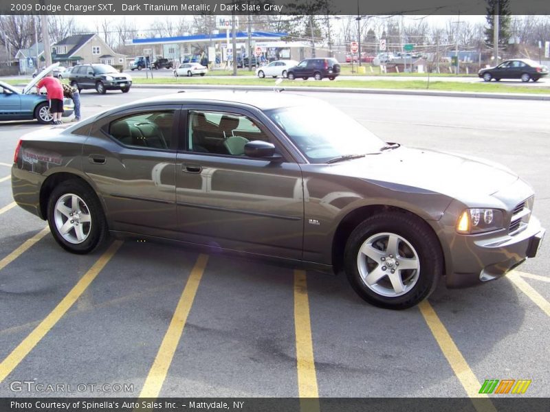 Dark Titanium Metallic / Dark Slate Gray 2009 Dodge Charger SXT