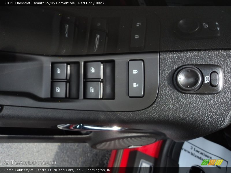 Red Hot / Black 2015 Chevrolet Camaro SS/RS Convertible