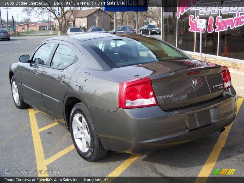 Dark Titanium Metallic / Dark Slate Gray 2009 Dodge Charger SXT