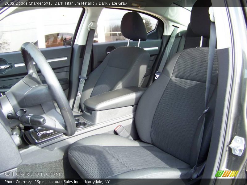 Dark Titanium Metallic / Dark Slate Gray 2009 Dodge Charger SXT