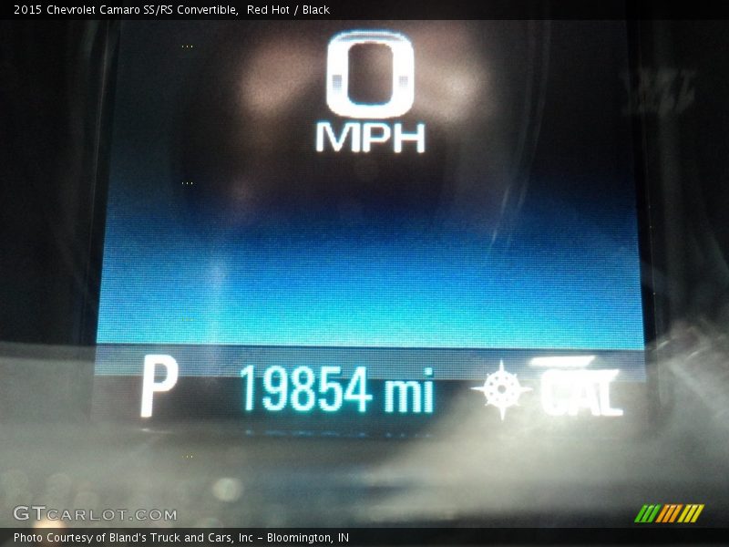 Red Hot / Black 2015 Chevrolet Camaro SS/RS Convertible