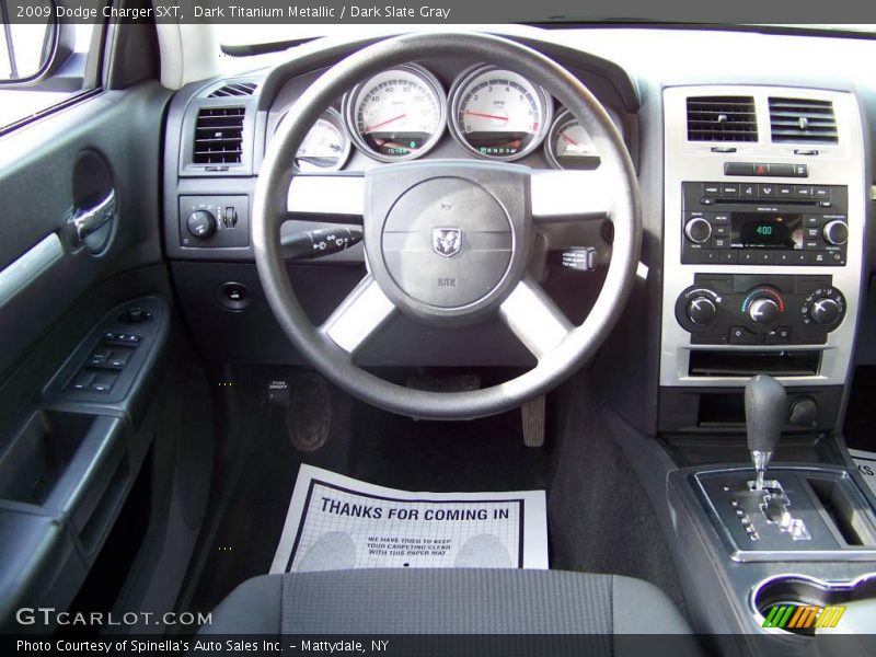 Dark Titanium Metallic / Dark Slate Gray 2009 Dodge Charger SXT