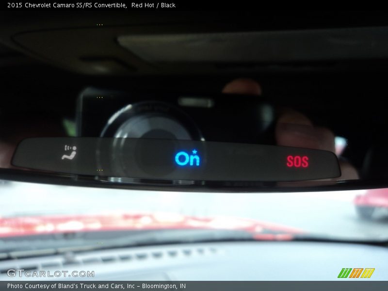 Red Hot / Black 2015 Chevrolet Camaro SS/RS Convertible