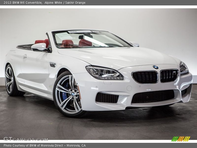 Front 3/4 View of 2013 M6 Convertible