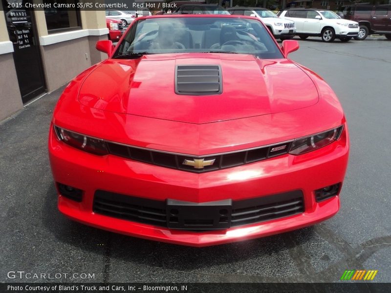 Red Hot / Black 2015 Chevrolet Camaro SS/RS Convertible