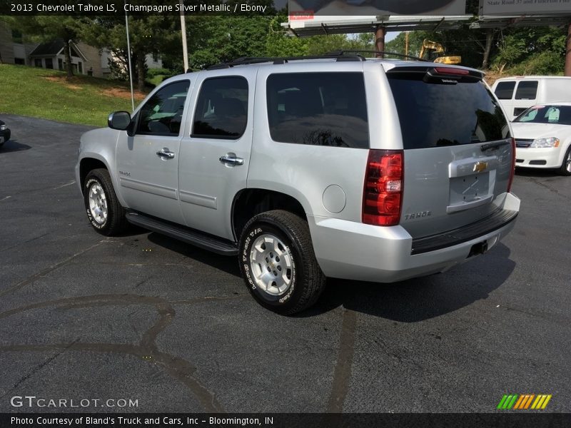 Champagne Silver Metallic / Ebony 2013 Chevrolet Tahoe LS