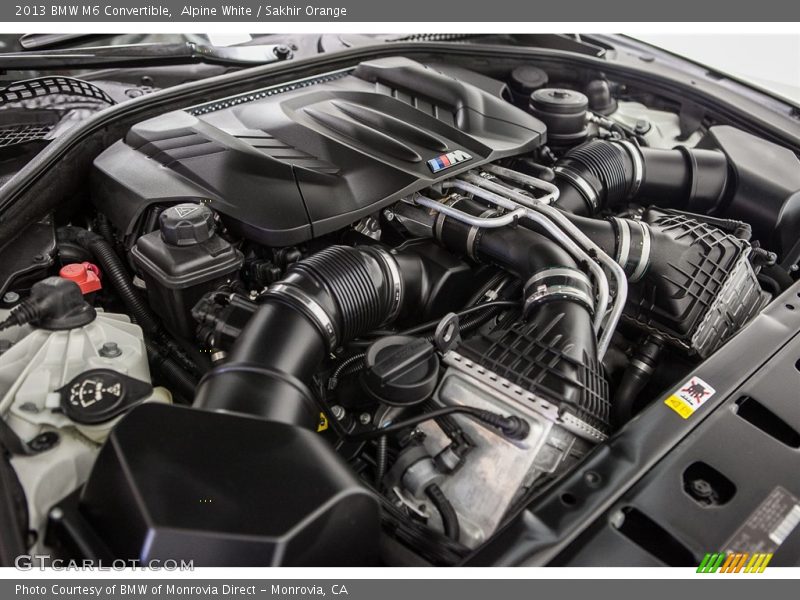  2013 M6 Convertible Engine - 4.4 Liter DI M TwinPower Turbocharged DOHC 32-Valve VVT V8