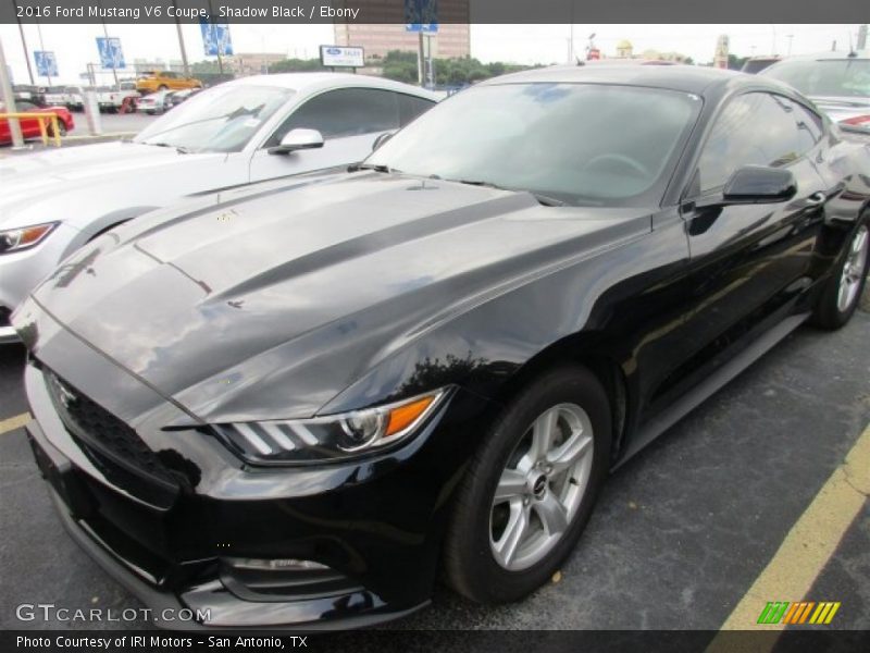 Shadow Black / Ebony 2016 Ford Mustang V6 Coupe