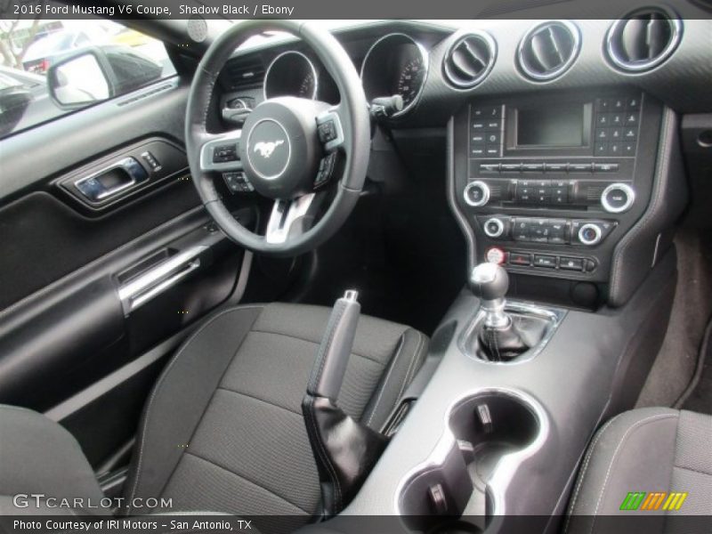 Shadow Black / Ebony 2016 Ford Mustang V6 Coupe