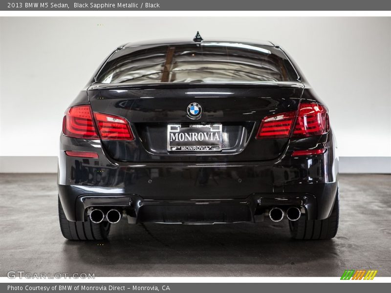Black Sapphire Metallic / Black 2013 BMW M5 Sedan