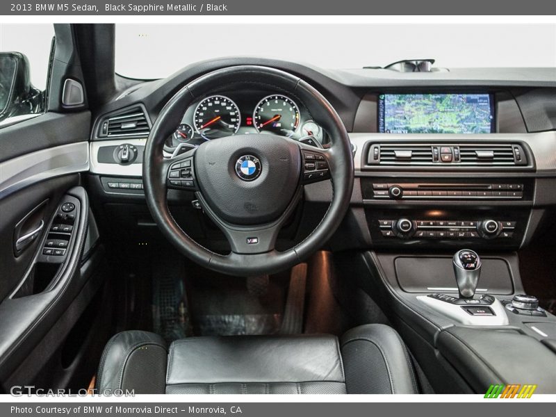Black Sapphire Metallic / Black 2013 BMW M5 Sedan