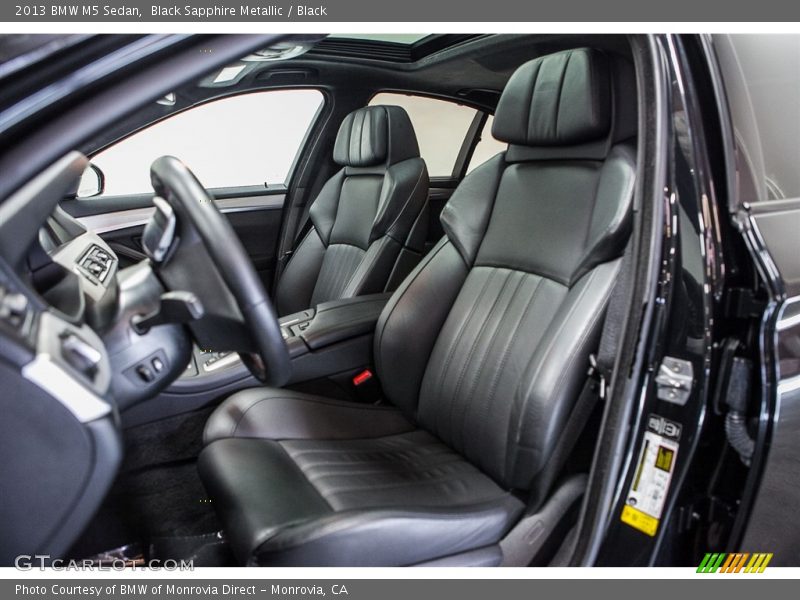 Black Sapphire Metallic / Black 2013 BMW M5 Sedan