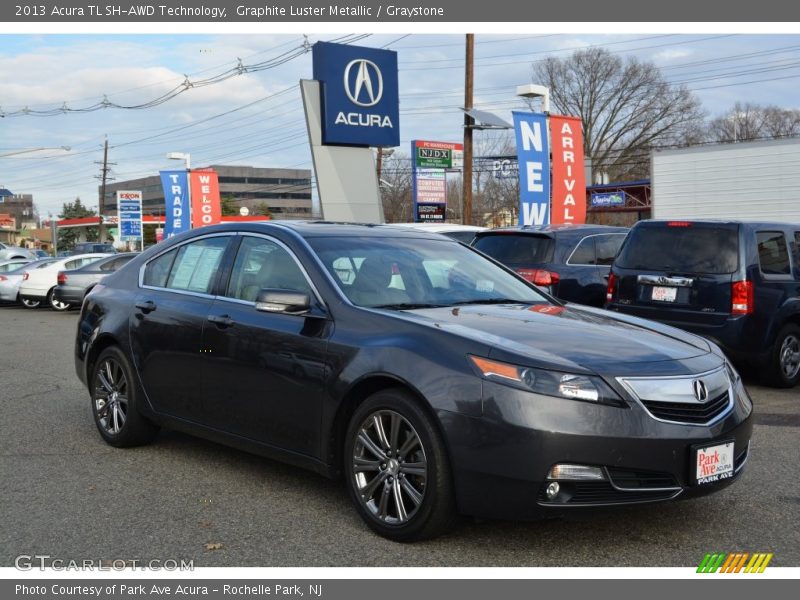 Graphite Luster Metallic / Graystone 2013 Acura TL SH-AWD Technology