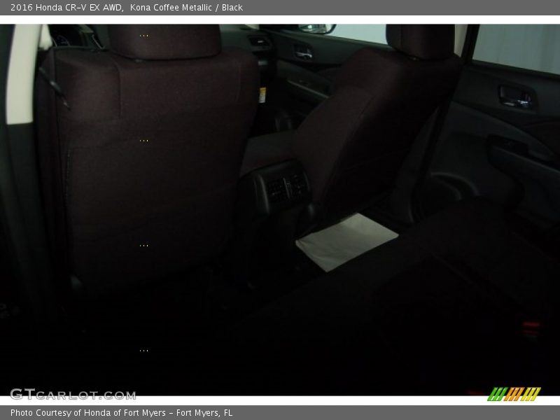 Kona Coffee Metallic / Black 2016 Honda CR-V EX AWD