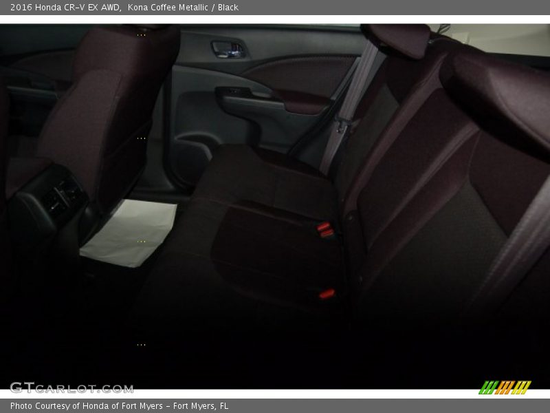 Kona Coffee Metallic / Black 2016 Honda CR-V EX AWD