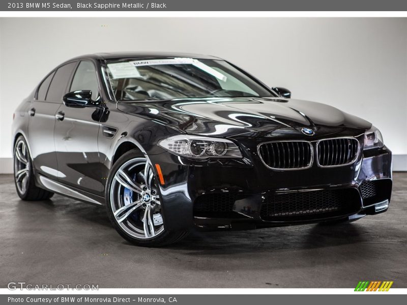 Black Sapphire Metallic / Black 2013 BMW M5 Sedan