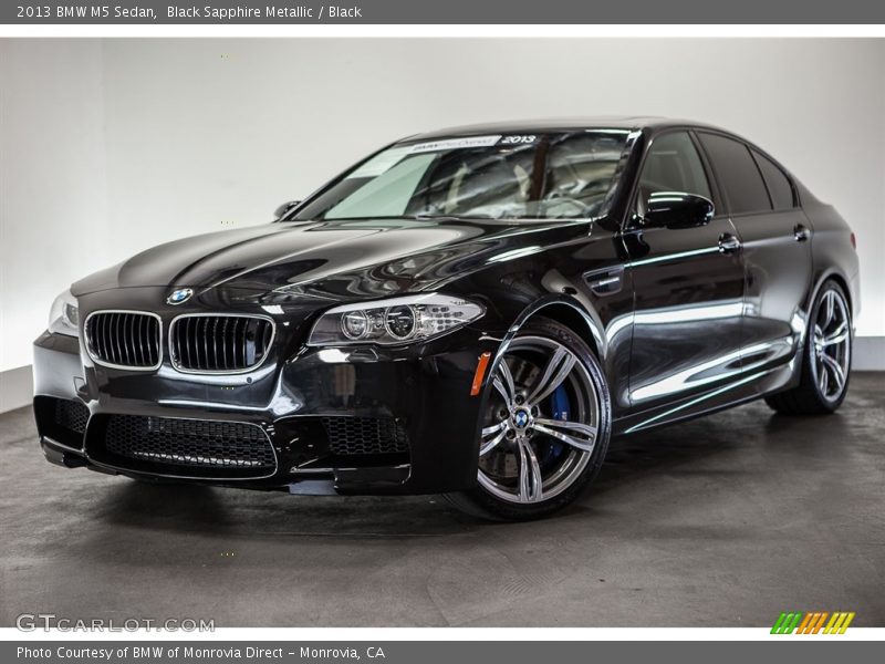Black Sapphire Metallic / Black 2013 BMW M5 Sedan