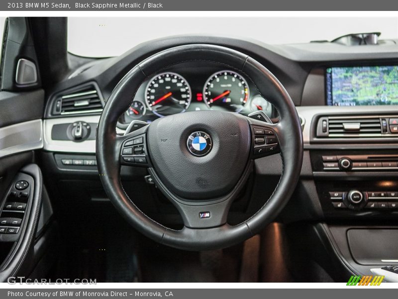 Black Sapphire Metallic / Black 2013 BMW M5 Sedan